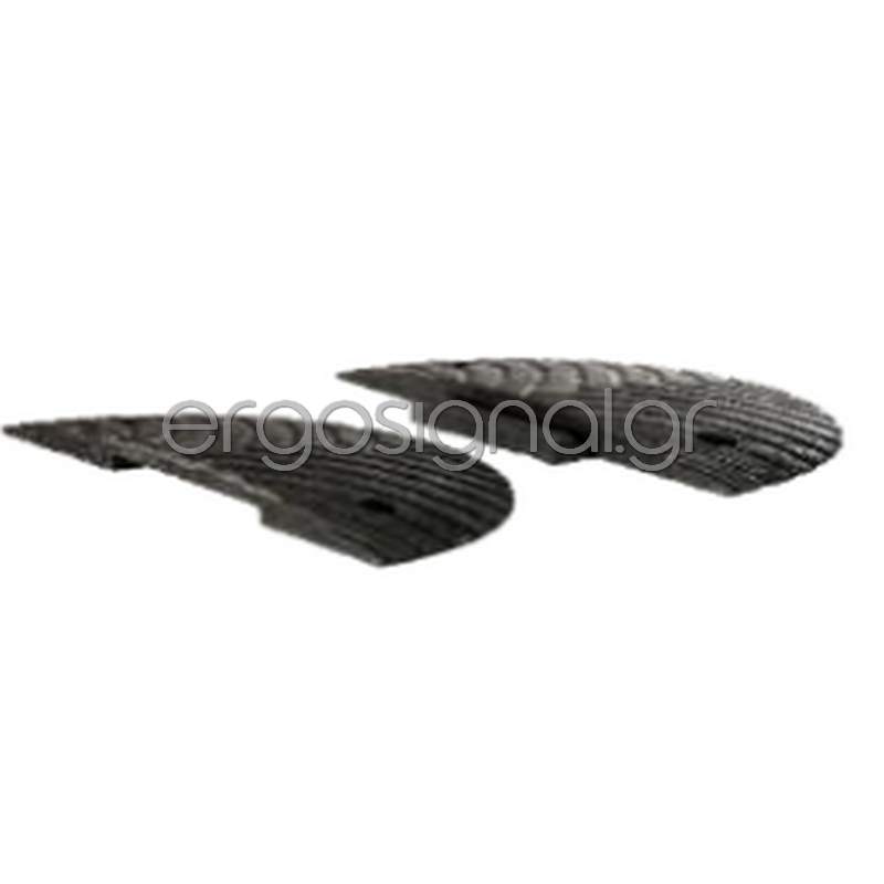 ΡΑΜΠΑ ΤΑΧΥΤΗΤΑΣ ΑΠΟ PVC SLOWLY 5 ΜΑΥΡΟ ΤΕΛΟΣ (40*20*5)
